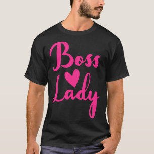 Office Employee Bosses Day Female Boss CEO Manager T-Shirt
