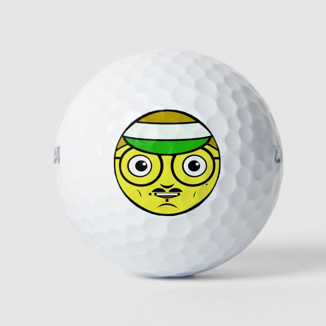 Office Face Golf Balls (Front)