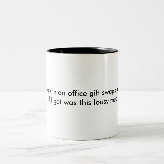 Office Gift Swap Mug (Center)