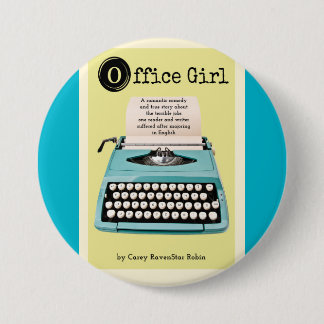 Office Girl Button