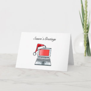Office Greetings (Computer) Holiday Card