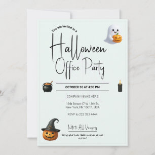 Office Halloween Invitations & Invitation Template