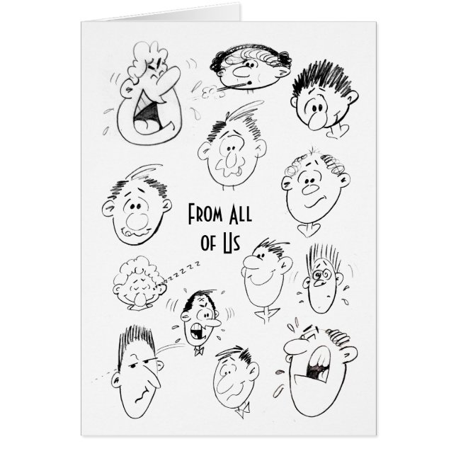 Office Humour Card (Front)