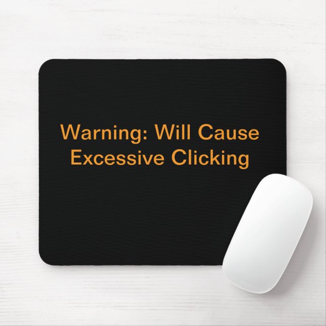 office humour funny mousepad (With Mouse)