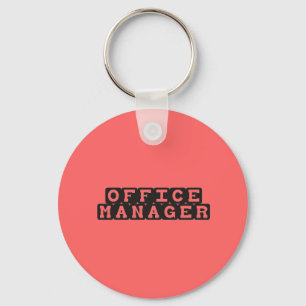 Office Manager Keychain