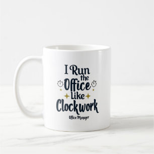 Office Manager Promotion Congratulations Gift Coffee Mug