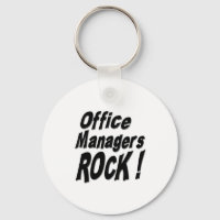 Office Managers Rock ! Porte-clés