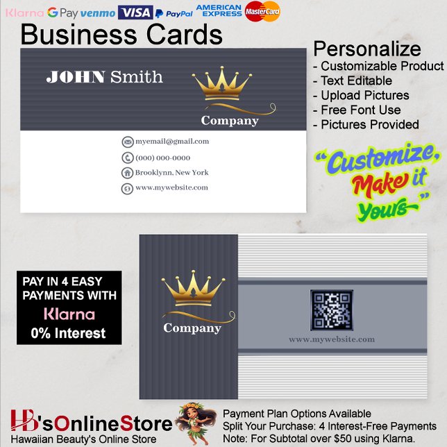 Office Modern Business Trendy Logo Grey White  Card (Office Modern Business Trendy Logo Grey White Business Card 7.)