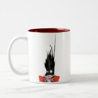 Office Monster 4 Two-Tone Coffee Mug