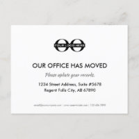 Office Moved Update Your Records Postcard