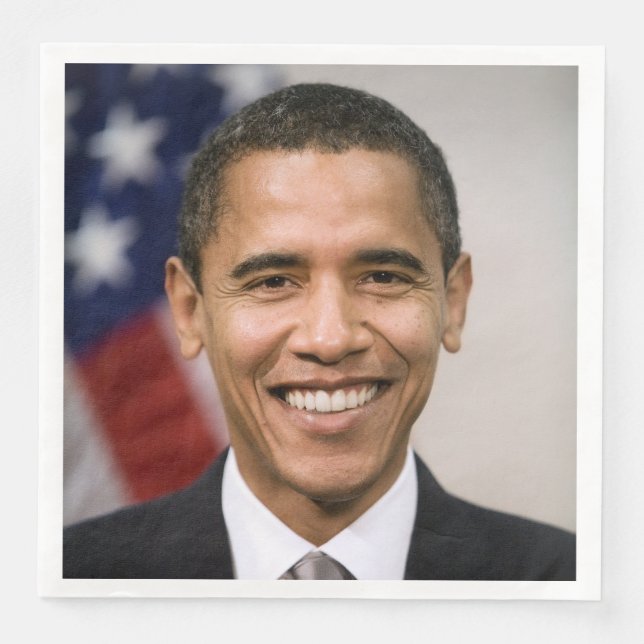 Office of the President Elect Barack Obama Napkin (Front)