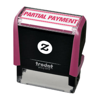OFFICE PARTIAL PAYMENT SELF-INKING STAMP