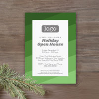 Office Party with Company Logo - retro 70s stripes
