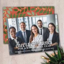Office Photo - Cheers Thanks for a Wonderful Year