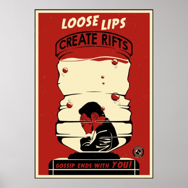 Office Propaganda: Water Cooler Talk Poster (Front)