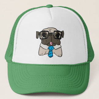 Office Pug Trucker Hat