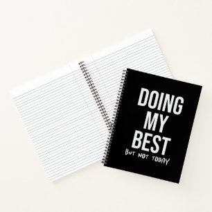Office Quote Funny Notebook