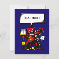 Office Rage Bear - Customizable Text