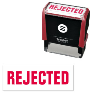 Office Rejected self-inking stamp