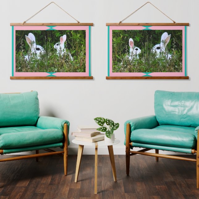 Office Trendy - Home Decor Rabbit Animal Hanging Tapestry (Living Room)