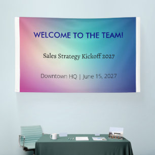 Office Vinyl Banner (Corporate Event)
