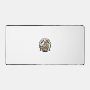 Office Work From Home Cat Cat Lover Gift - Office Desk Mat