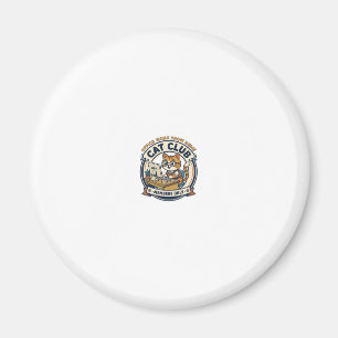 Office Work From Home Cat Cat Lover Gift - Office  Magnet