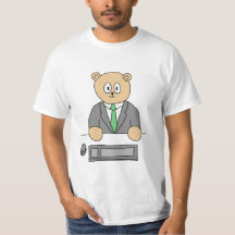 Office Worker in a Green Tie.