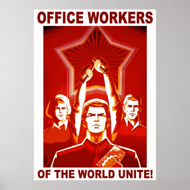 Office Workers Poster (Front)