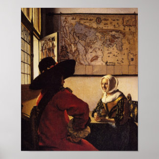 Officer and Laughing Girl Poster