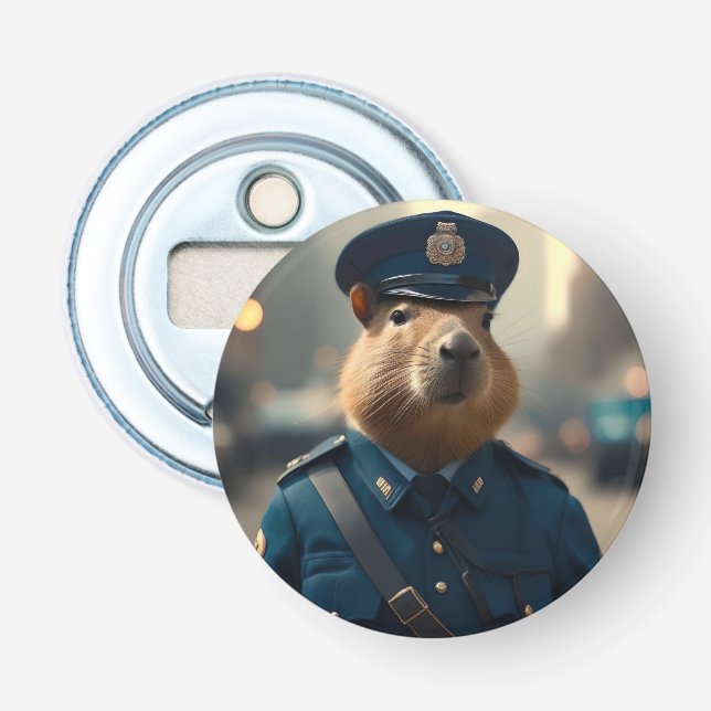 Officer Capybara: Keeping the Peace, Bottle Opener (Front)