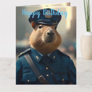 Officer Capybara: Keeping the Peace,  Card
