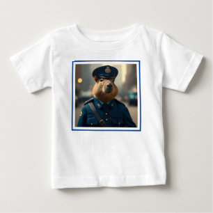 Officer Capybara The Policeman, Baby T-Shirt