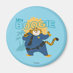 Officer Clawhauser - Let's Boogie Magnet