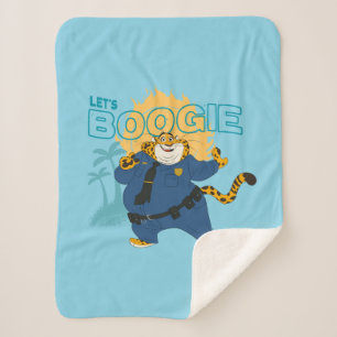 Officer Clawhauser - Let's Boogie Sherpa Blanket