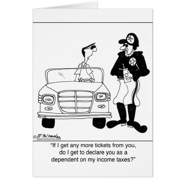 Officer declared as a dependent (Front)