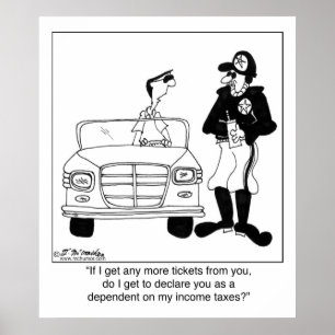 Officer declared as a dependent: poster