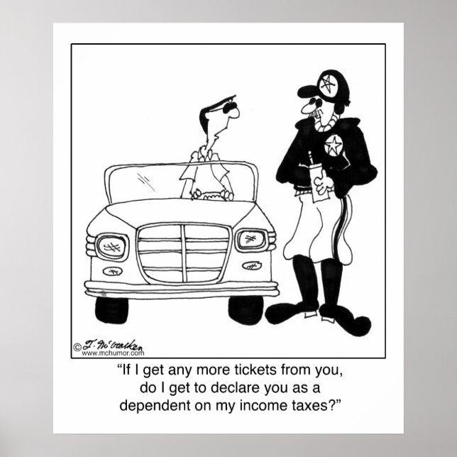 Officer declared as a dependent: poster (Front)