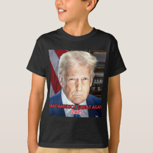 Official 2025 Inaugural Portrait Of President Dona T-Shirt
