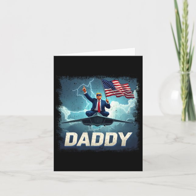 Official 2025 Trump Daddy 1  Card (Front)