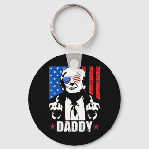 Official 2025 Trump Daddy Official 2025 Trump Dadd Keychain