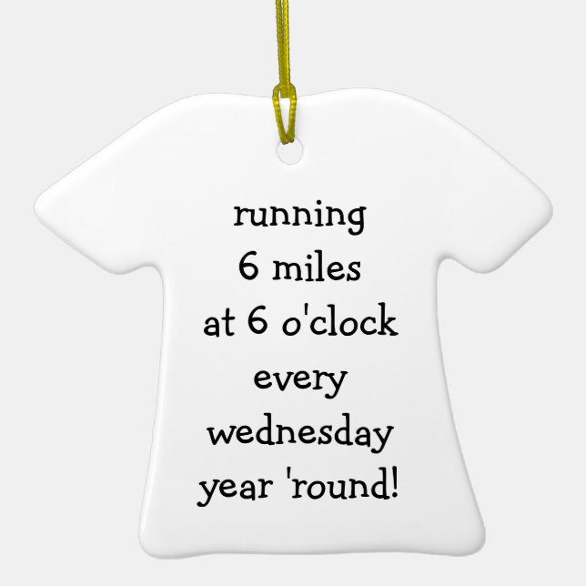 Official 6@6 Christmas Ornament (Back)