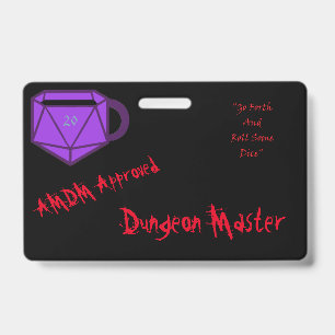Official AMDM Dungeon Master Badge
