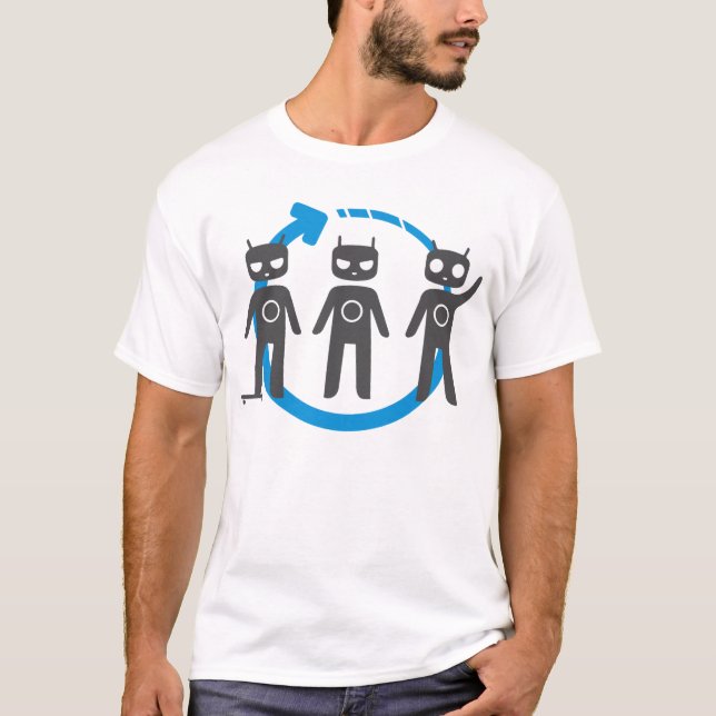 Official Android CM T-Shirt (Front)