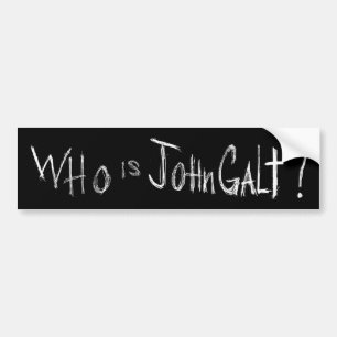 Official ATLAS SHRUGGED Movie Bumper Sticker - Blk