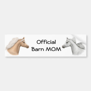 Official Barn Mom Bumper Sticker