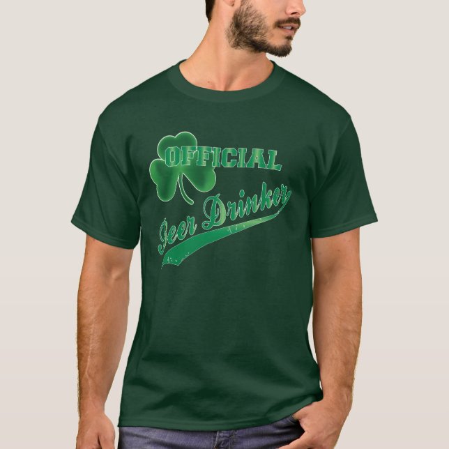 Official Beer Drinker T-Shirt (Front)