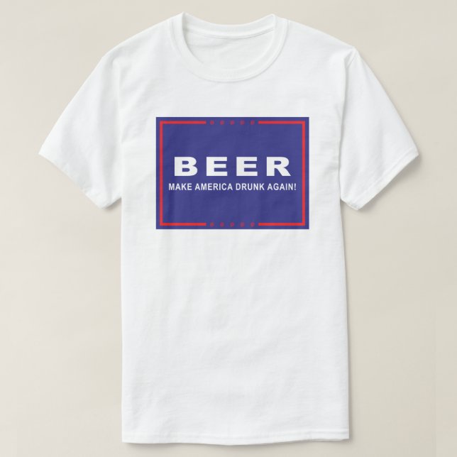 Official Beer for President 2016 Men's T-Shirt (Design Front)