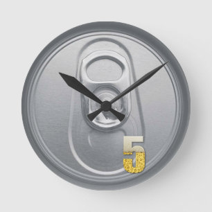 Official Beer Timer Round Clock