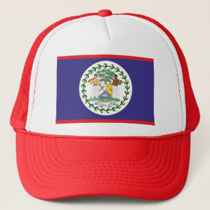 Official belize flag trucker hat